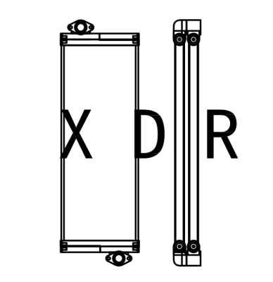 Oil Cooler For Kobelco200-8