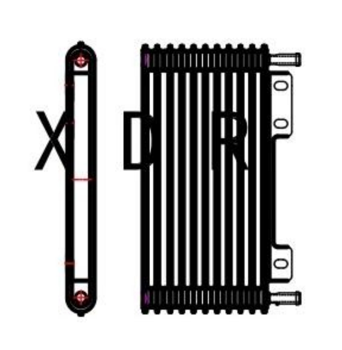 Kubota15 radiator