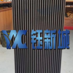 Plate Fin Water Cooling Excavator Radiator