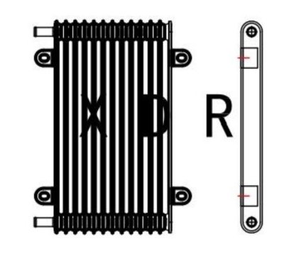 radiator for XCMG15