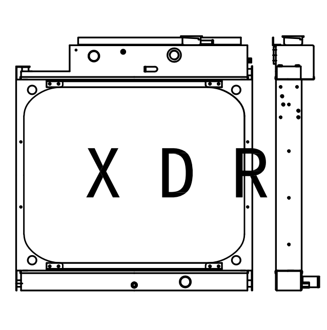 Water Tank For Volvo240B Excavator