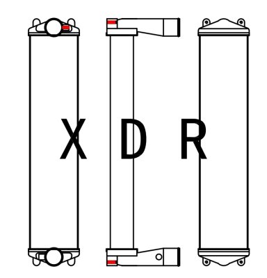 Air Radiator for Cat 330GC  Excavator