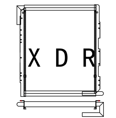 Hydraulic Oil Cooler Fits Kobelco SK330-6E 