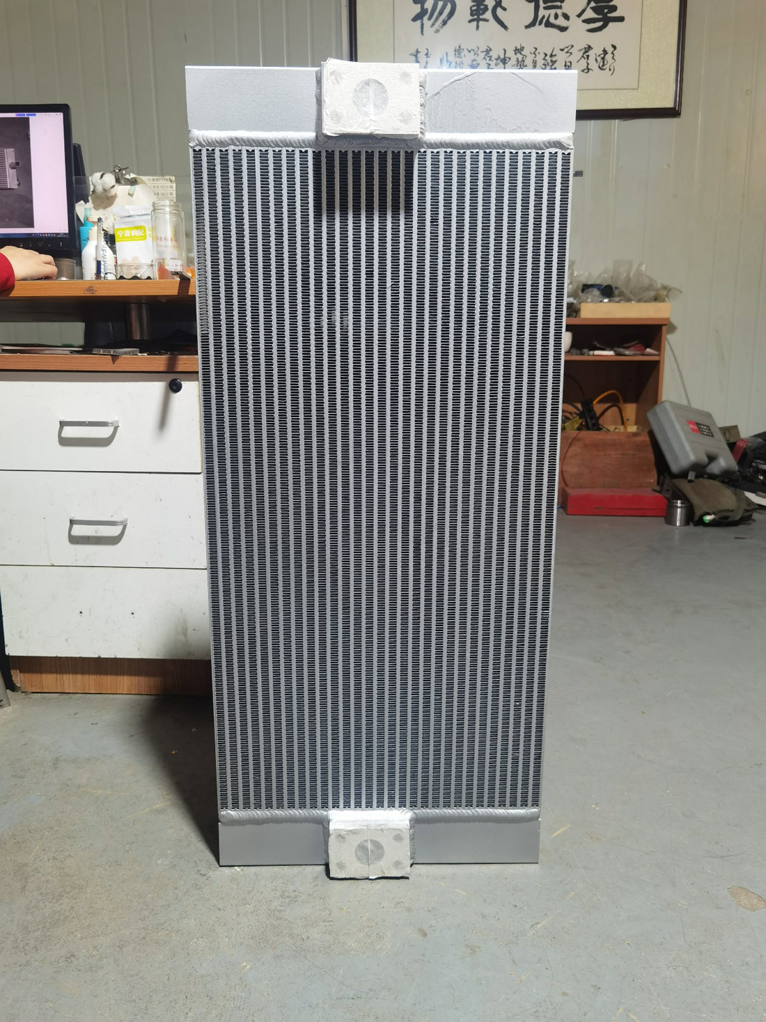 Plate Fin Excavator Hydraulic Oil Radiator Plate Fin Excavator Hydraulic Oil Radiator