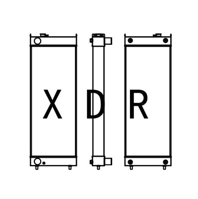 Radiator For Hitachi 360-3G